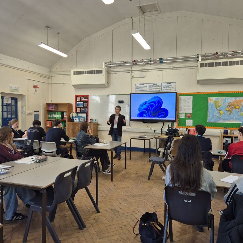 Year 13 Gain First-Hand Insight from Dr Sun Ting o...