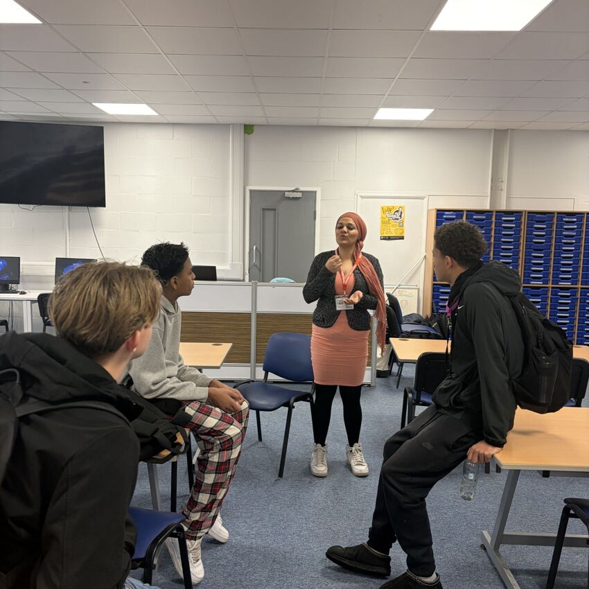 Year 12 Inspired by Comedian and Author Sadia Azma...