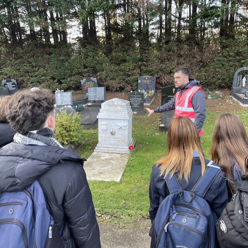 Year 9 Discover Local History on the Chiswick Blit...