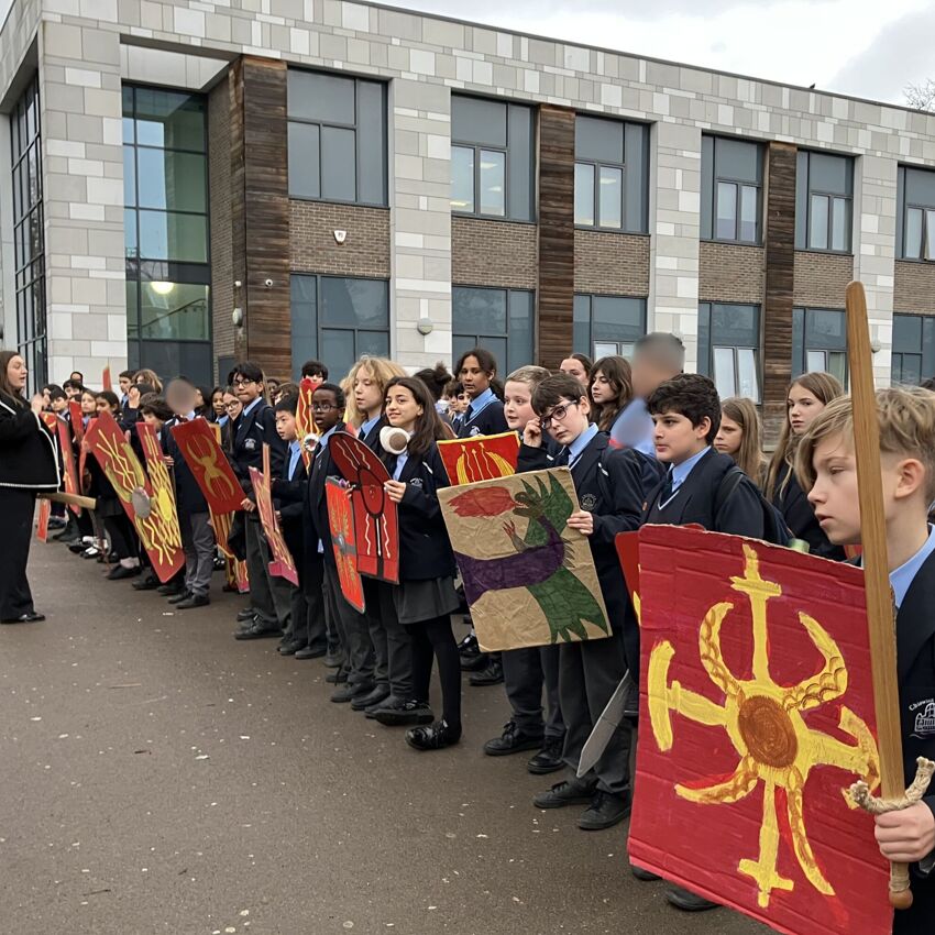 Year 7 Roman Battle